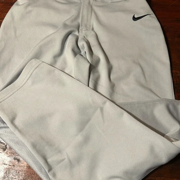Nike Gray Athletic baseball pants youth large - Picture 3 of 5